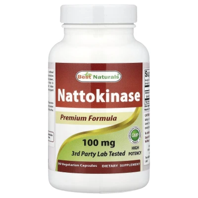 Best Naturals - Nattokinase | 100 mg | 90 Vegetarian Capsules