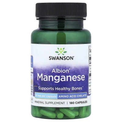 Swanson - Albion® Manganese | 10 mg | 180 Capsules