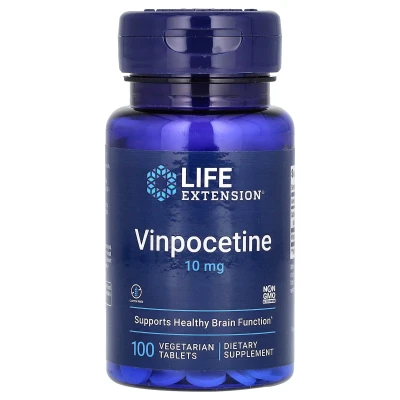 Life Extension - Vinpocetine | 10 mg | 100 Vegetarian Tablets
