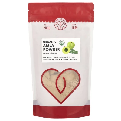 Pure Indian Foods - Organic Amla Powder | 8 oz (227 g)