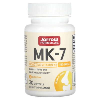 Jarrow Formulas - MK-7 | 180 mcg | 30 Softgels