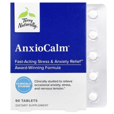 Terry Naturally - AnxioCalm® | 90 Tablets (20 mg per Tablet)