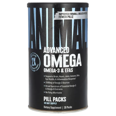 Animal - Advanced Omega-3 & EFAs Pill Packs | 30 Packs