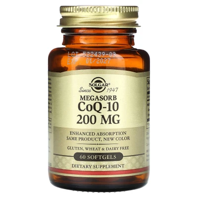 Solgar - Megasorb CoQ-10 | 200 mg | 60 Softgels