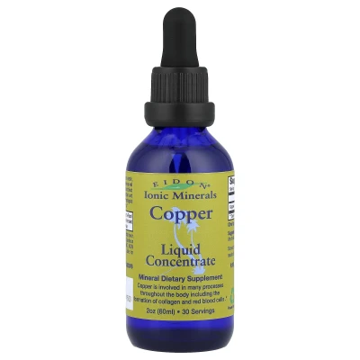 Eidon Ionic Minerals - Copper | Liquid Concentrate | 2 oz (60 ml)