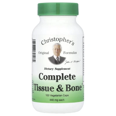 Christopher's Original Formulas - Complete Tissue & Bone | 440 mg | 100 Vegetarian Caps
