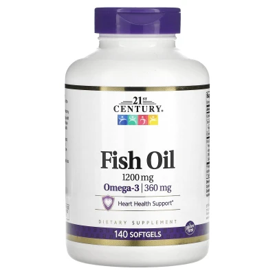 21st Century - Fish Oil | 1200 mg | 140 Softgels