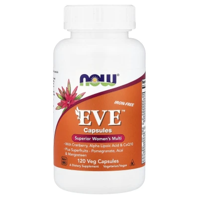 NOW Foods - Eve™ | Superior Women's Multi | Iron-Free | 120 Veg Capsules