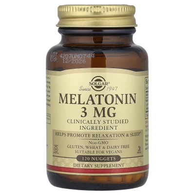 Solgar - Melatonin | 3 mg | 120 Nuggets