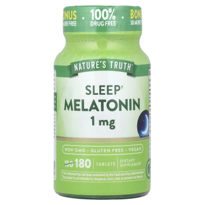 Nature's Truth - Sleep Melatonin | 1 mg | 180 Tablets