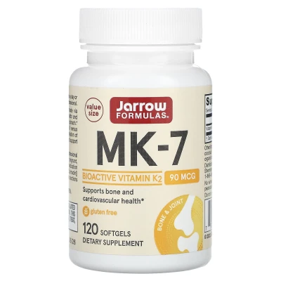 Jarrow Formulas - MK-7 | 90 mcg | 120 Softgels