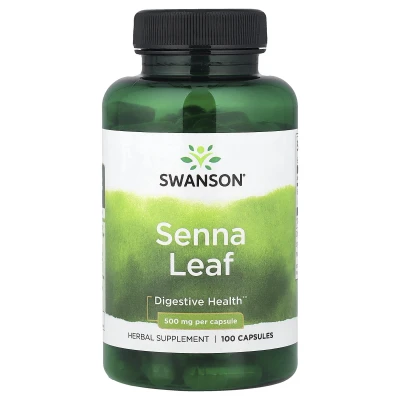 Swanson - Senna Leaf | 500 mg | 100 Capsules