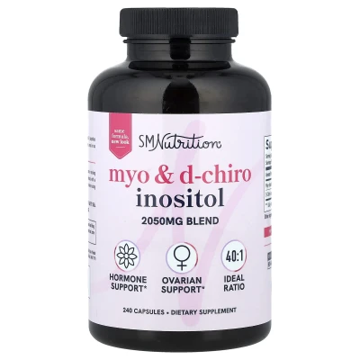 SMNutrition - Myo & D-Chiro Inositol | 240 Capsules