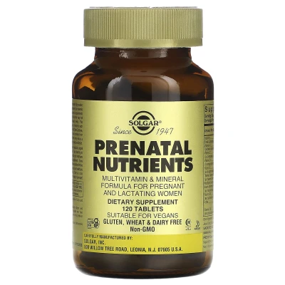 Solgar - Prenatal Nutrients | 120 Tablets