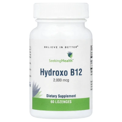 Seeking Health - Hydroxocobalamin B12 | 2000 mcg | 60 Lozenges