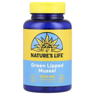Nature's Life - Green Lipped Mussel | 90 Capsules (500 mg per Capsule)