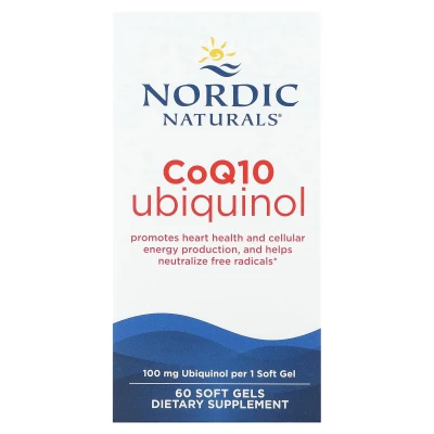 Nordic Naturals - CoQ10 Ubiquinol | 100 mg | 60 Soft Gels