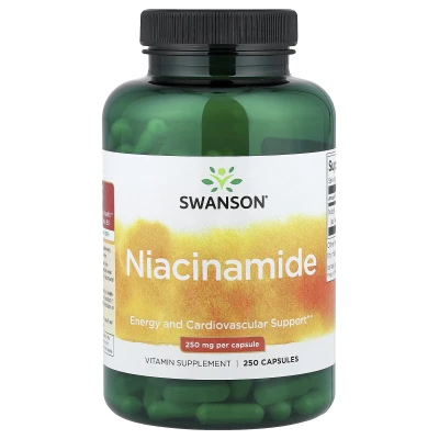 Swanson - Niacinamide | 250 mg | 250 Capsules
