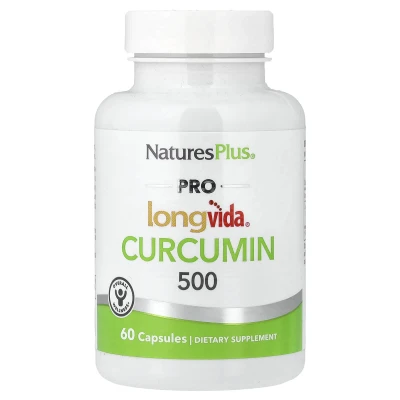 NaturesPlus - Pro Longvida® | Curcumin | 500 mg | 60 Capsules