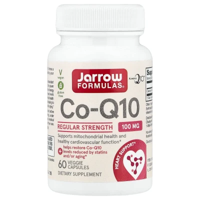 Jarrow Formulas - Co-Q10 | 100 mg | 60 Veg Capsules