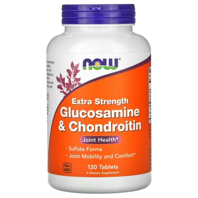 NOW Foods - Glucosamine & Chondroitin | 120 Tablets