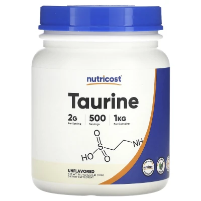 Nutricost - Taurine | Unflavoured | 35.7 oz (1 kg)