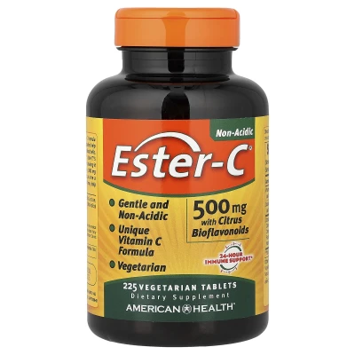 American Health - Ester-C® with Citrus Bioflavonoids | 225 Vegetarian Tablets