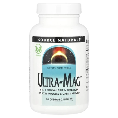 Source Naturals - Ultra-Mag™ | 90 Vegan Capsules