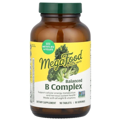 MegaFood - Balanced B Complex | 90 Tablets