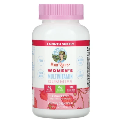 MaryRuth's - Women's Multivitamin Gummies | Strawberry | 60 Gummies