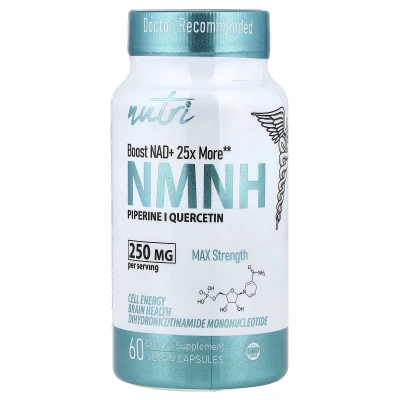 Nutri - NMNH | Max Strength | 60 Vegan Capsules