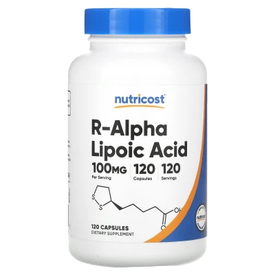 Nutricost - R-Alpha Lipoic Acid | 100 mg | 120 Capsules