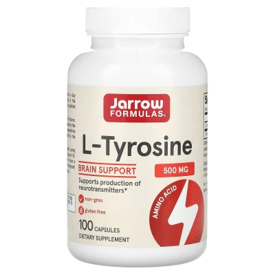 Jarrow Formulas - L-Tyrosine | 500 mg | 100 Capsules