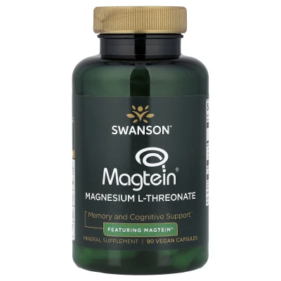 Swanson - Magnesium L-Threonate | 90 Veg Capsules