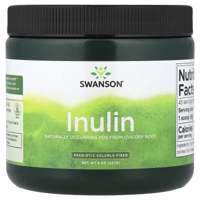 Swanson - Inulin | Prebiotic Soluble Fibre | 8 oz (227 g)
