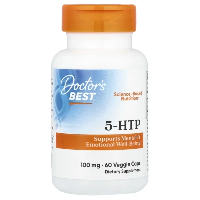Doctor's Best - 5-HTP | 100 mg | 60 Veg Caps