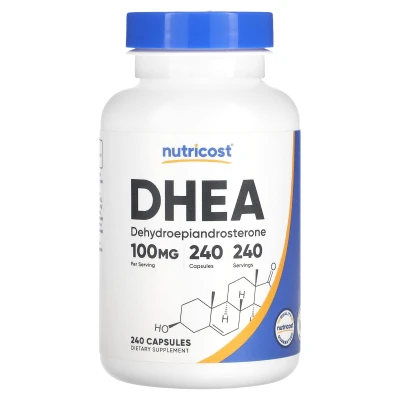 Nutricost - DHEA | 100 mg | 240 Capsules