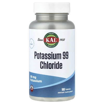 KAL - Potassium 99 Chloride | 99 mg | 100 Tablets