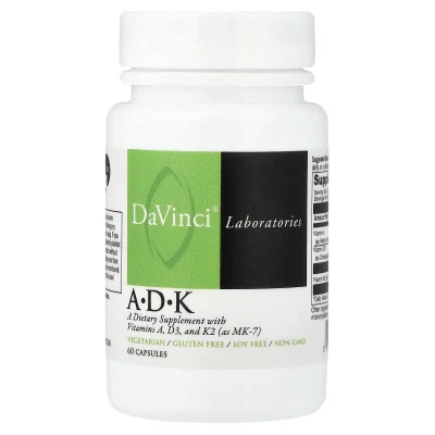 DaVinci Laboratories - A-D-K | 60 Capsules