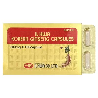 Ilhwa - Korean Ginseng | 500 mg | 100 Capsules