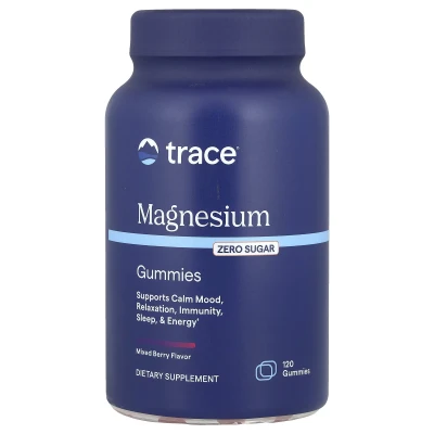 Trace - Magnesium Gummies | Mixed Berry | 120 Gummies