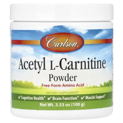 Carlson - Acetyl L-Carnitine Powder | 100 g (3.53 oz)