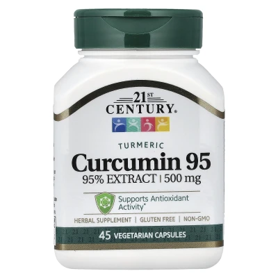 21st Century - Curcumin 95 | 500 mg | 45 Vegetarian Capsules
