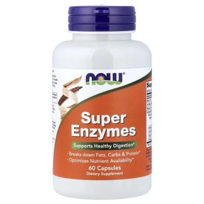 NOW Foods - Super Enzymes | 60 Capsules