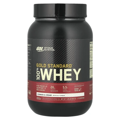 Optimum Nutrition - Gold Standard® 100% Whey | Cookies & Cream | 1.85 lb (837 g)