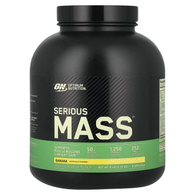 Optimum Nutrition - Serious Mass™ | Banana | 6 lb (2.72 kg)