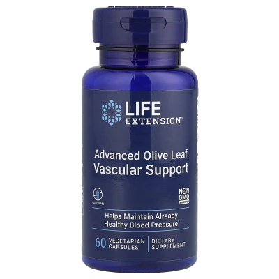 Life Extension - Advanced Olive Leaf Vascular Support | 60 Vegetarian Capsules