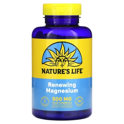 Nature's Life - Renewing Magnesium | 180 veg caps