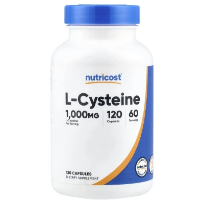 Nutricost - L-Cysteine | 120 Capsules (500 mg per Capsule)