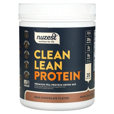 Nuzest - Clean Lean Protein | Rich Chocolate | 17.6 oz (500 g)
